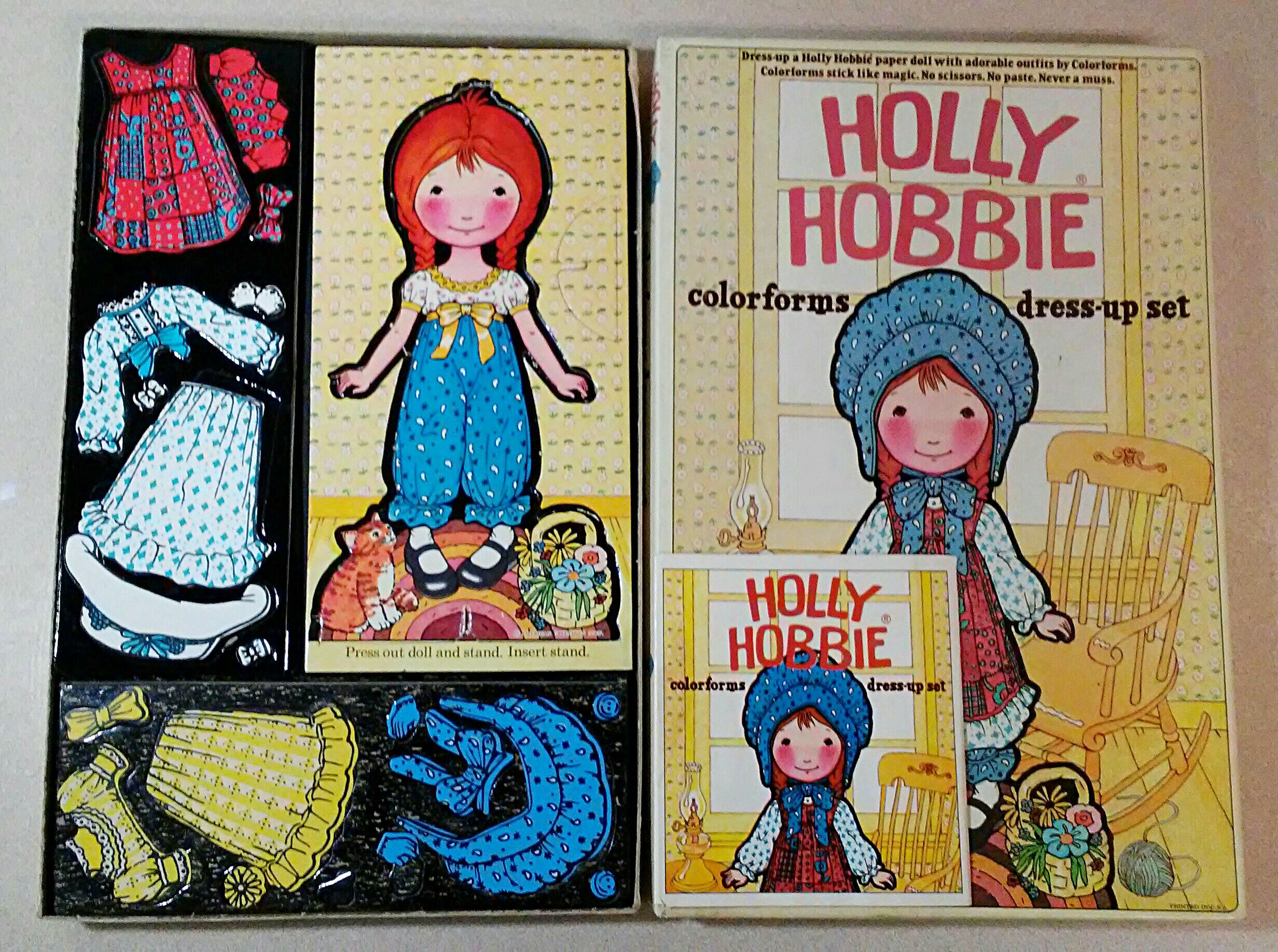 VINTAGE HOLLY HOBBIE MAGIC GLOW DOLL HOUSE + OTHER COLORFORMS for Sale in  San Antonio, TX - OfferUp