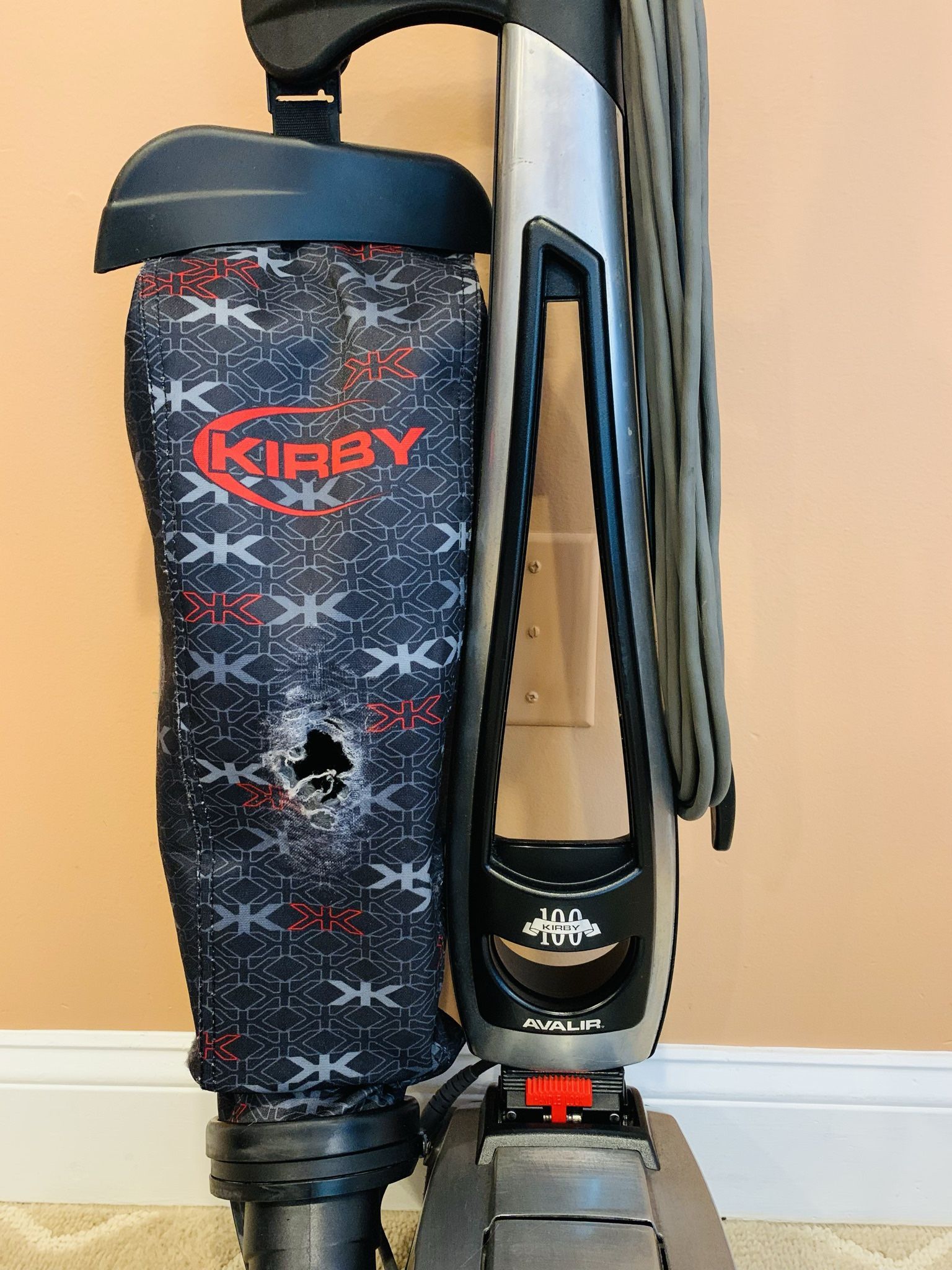 Kirby Avalir vacuum cleaner with attachments and shampooer