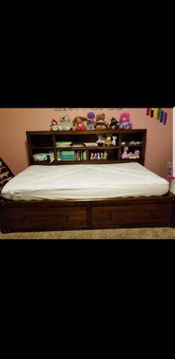 Ashley Delburne Twin Captains Bed From, Old Cannery Bunk Beds