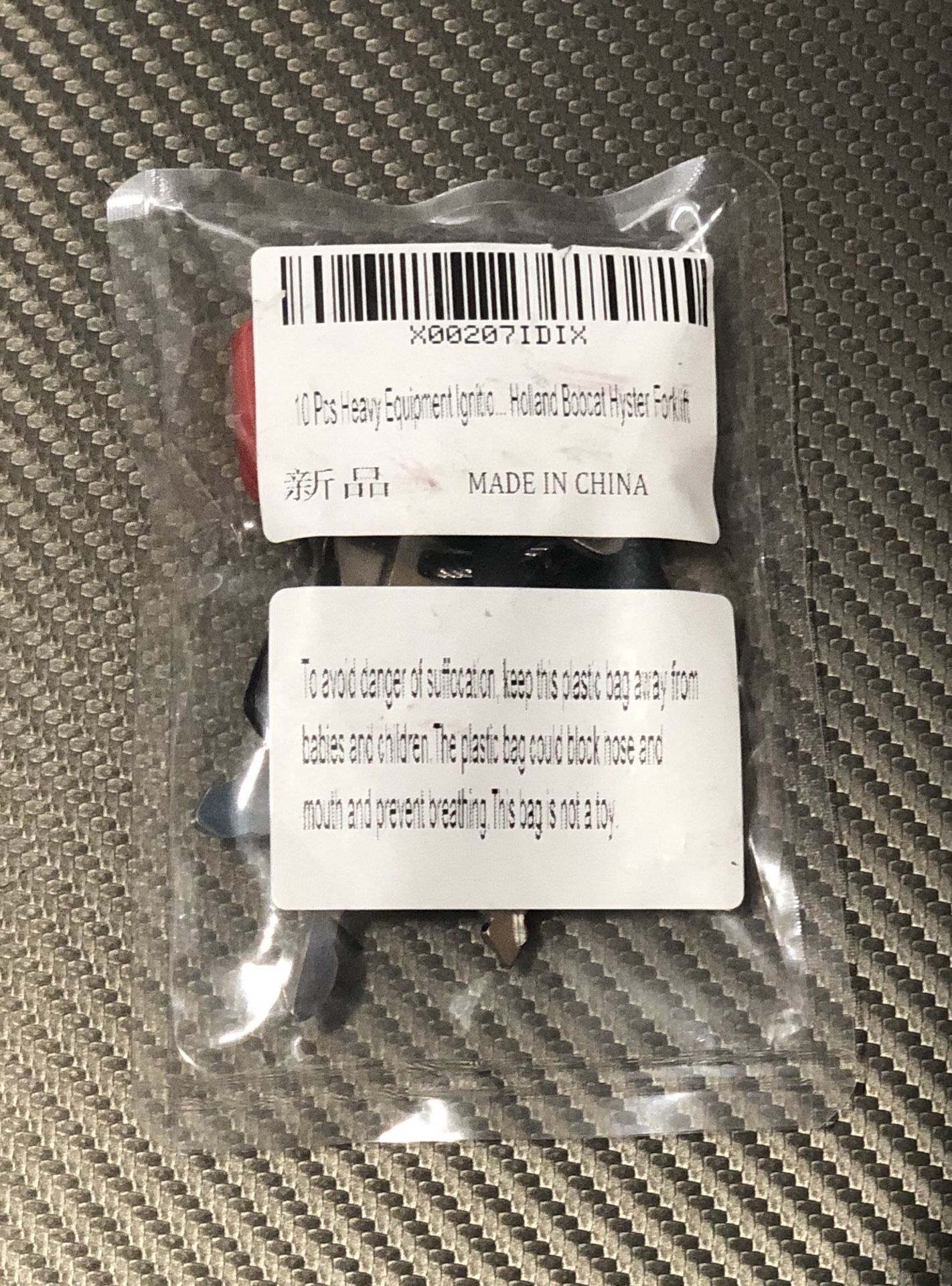 10 Piece Heavy Equipment Keys