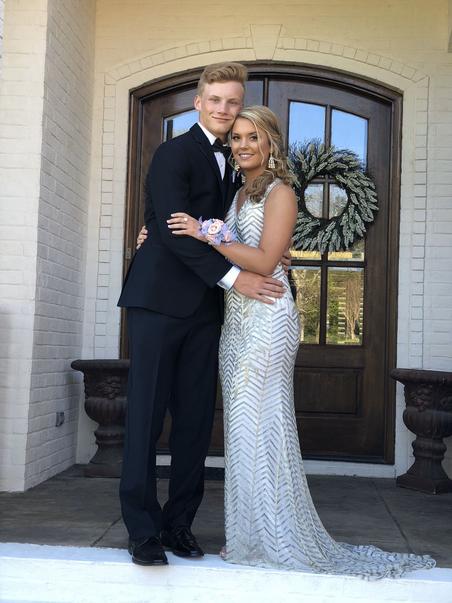 Sherri Hill dress. Size 4 altered to a 2! Perfect Condition & paid $800 for this dress.