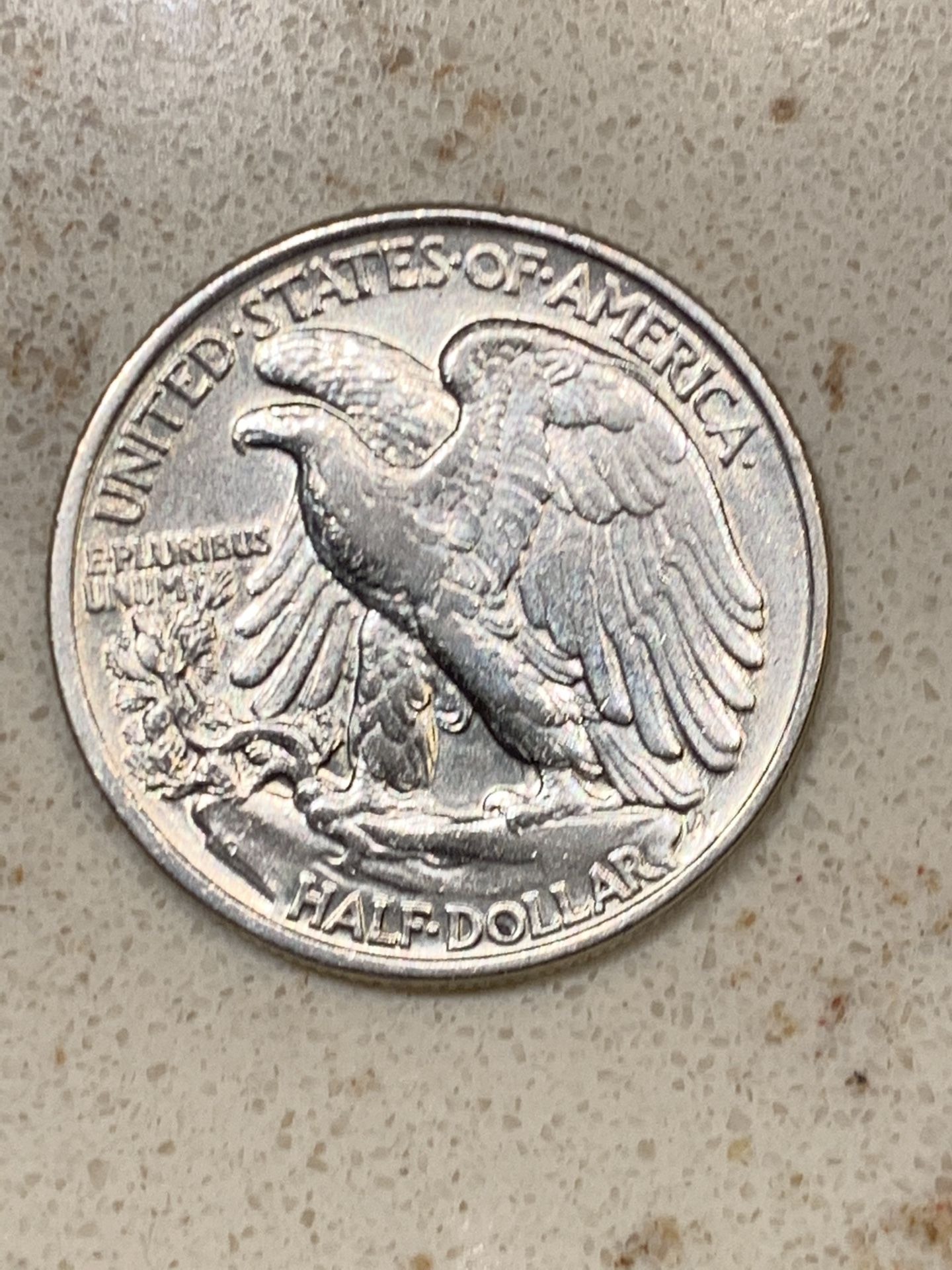 •*•1943 Silver Walking Liberty Half Dollar•*•