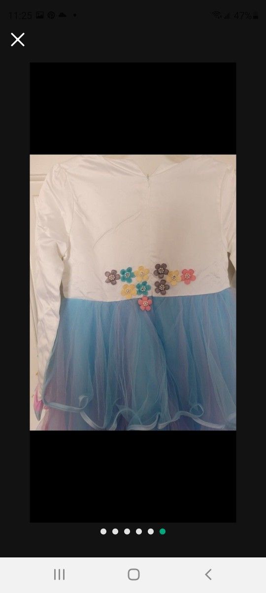 Unicorn Girl Party Dress