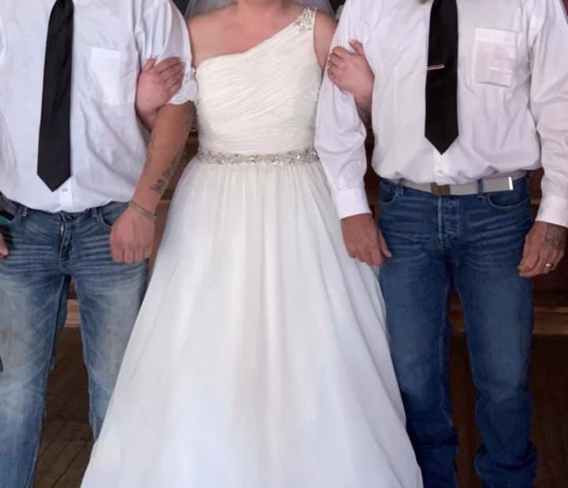 Wedding dress. $150
