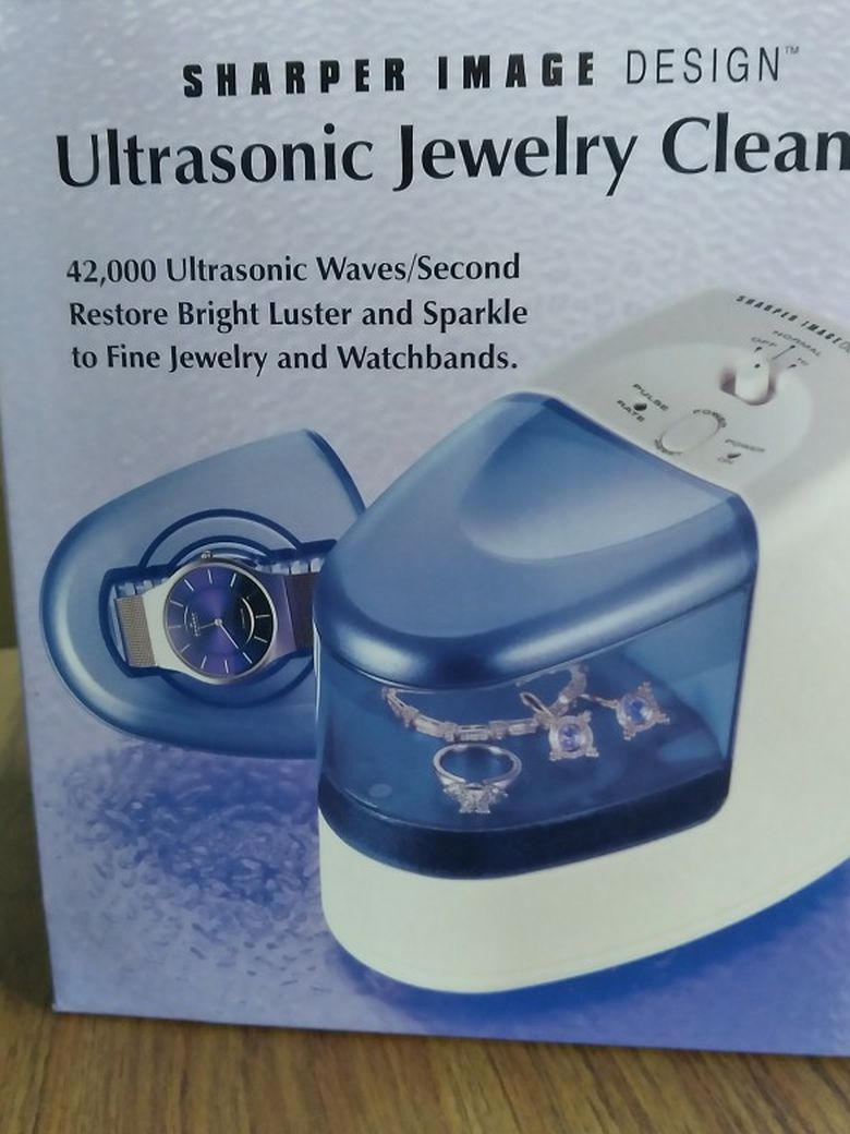 Sharper Image Design Ultrasonic Jewelery Cleaner