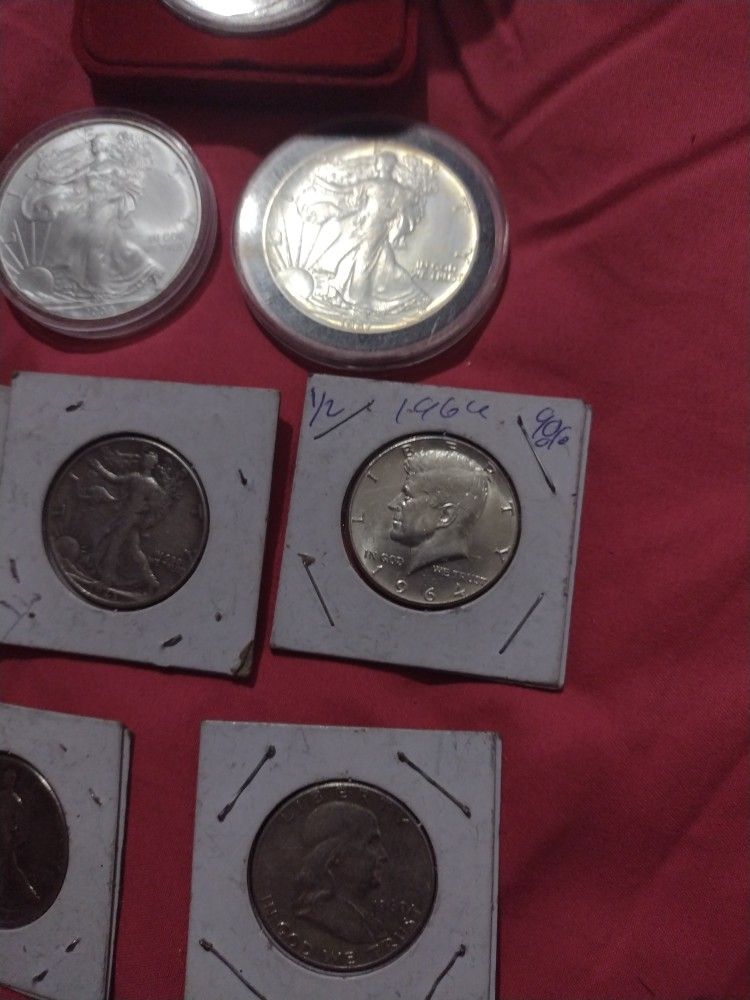 Fine Silver Coins And 90percent Silver Coins