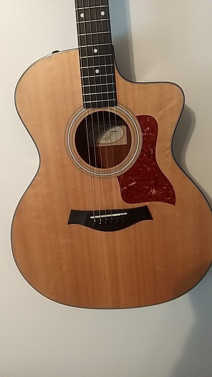 Taylor acoustic electric guitar