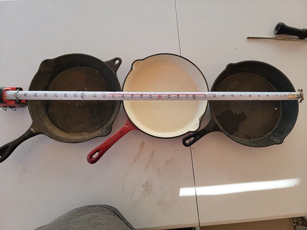 Cast Iron Skillet Fry pan Set