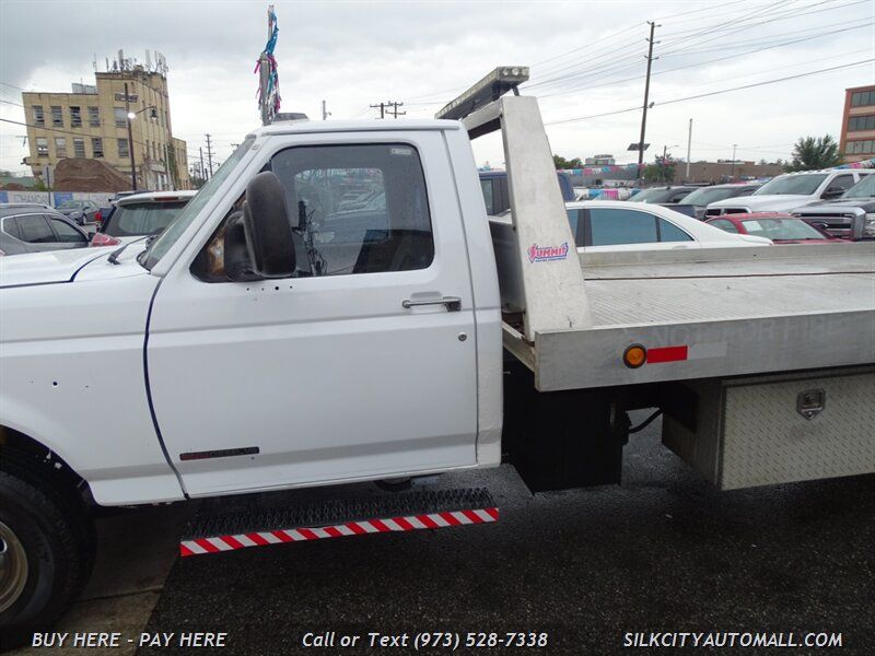 1997 Ford F-450 SD Flat Bed TOW TRUCK w/ Aluminum Flatbed