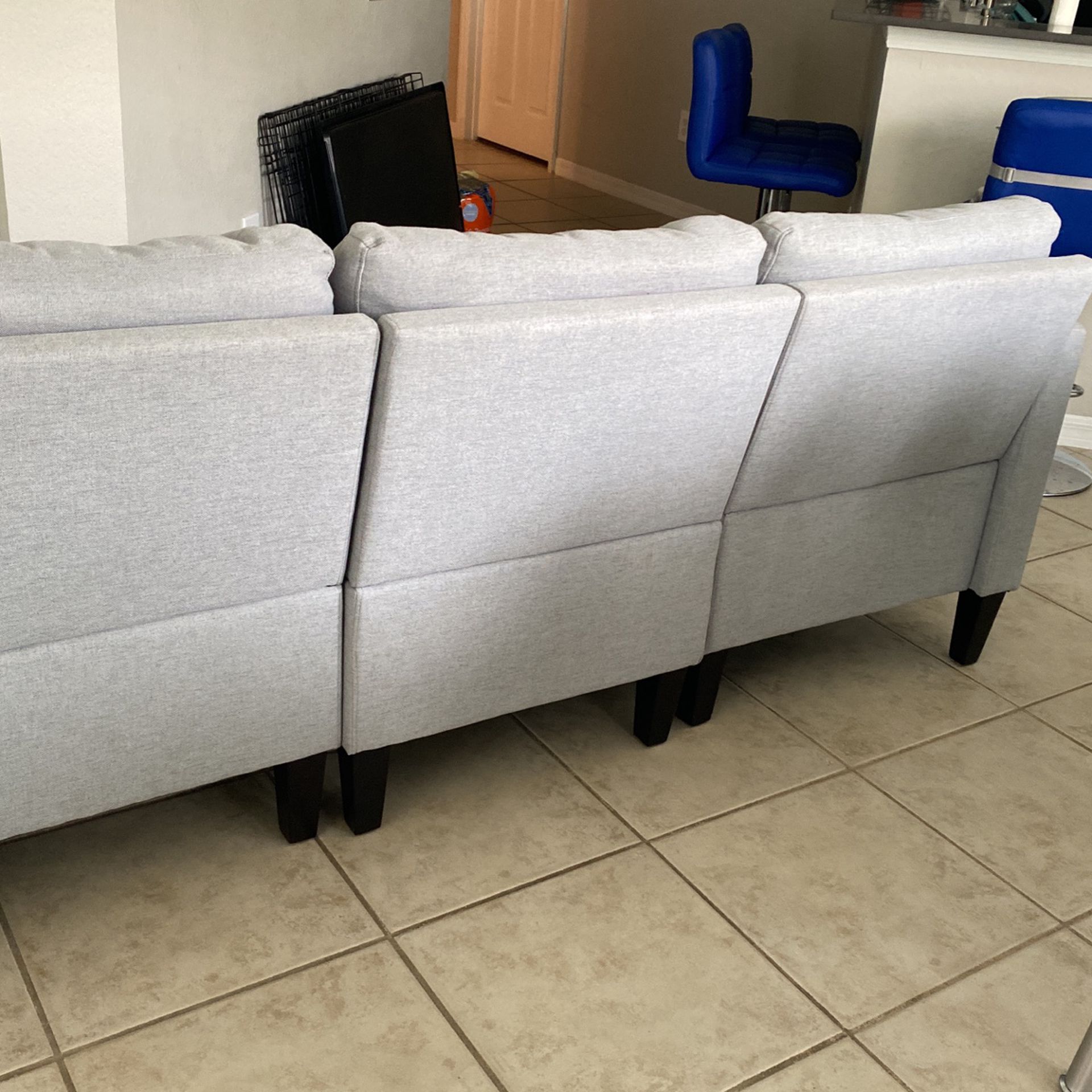 Grey Couch 4piece Set