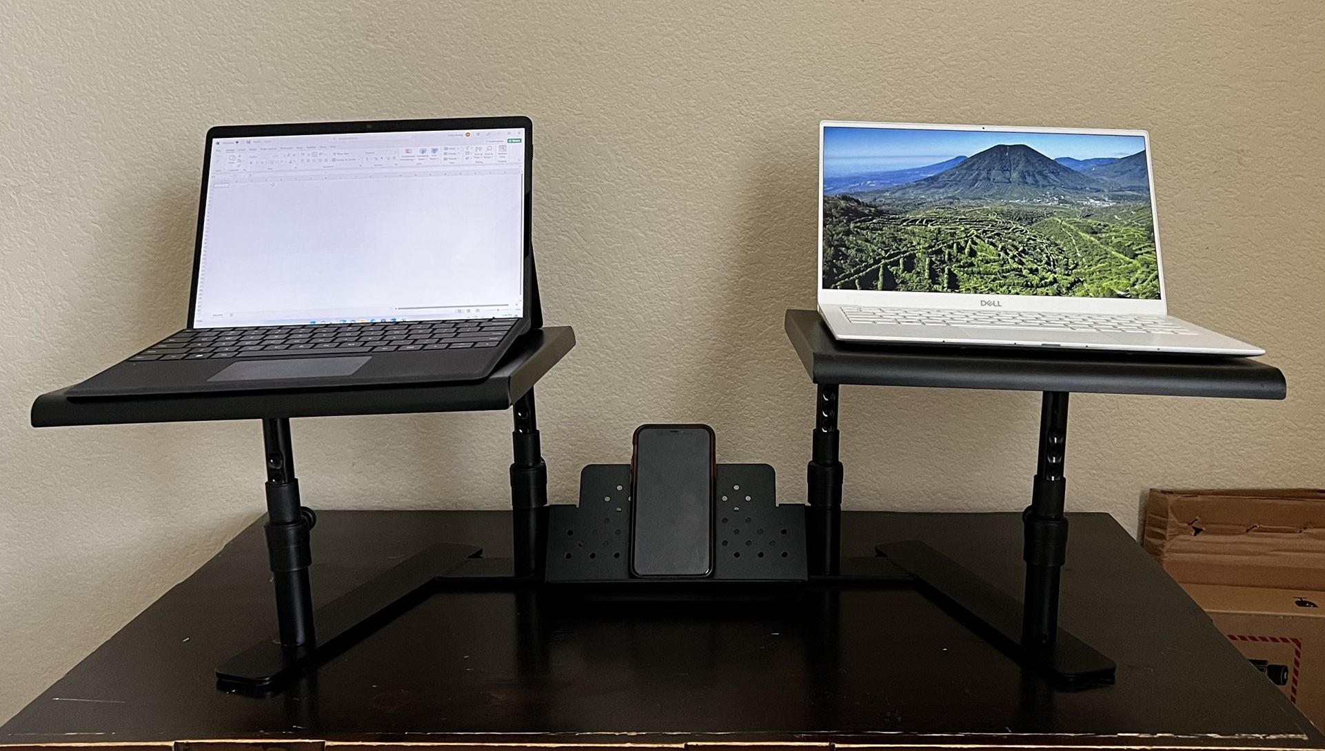 Allsop ErgoTwin Dual Monitor Stand