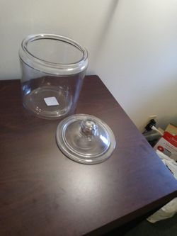 128 oz. Anchor Hocking Heritage Hill Jar With Glass Lid Thumbnail