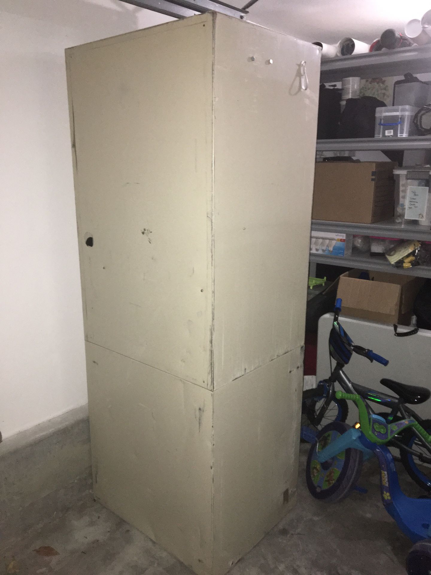 $100 OBO, Wall locker/Storage Cabinet/Military Furniture