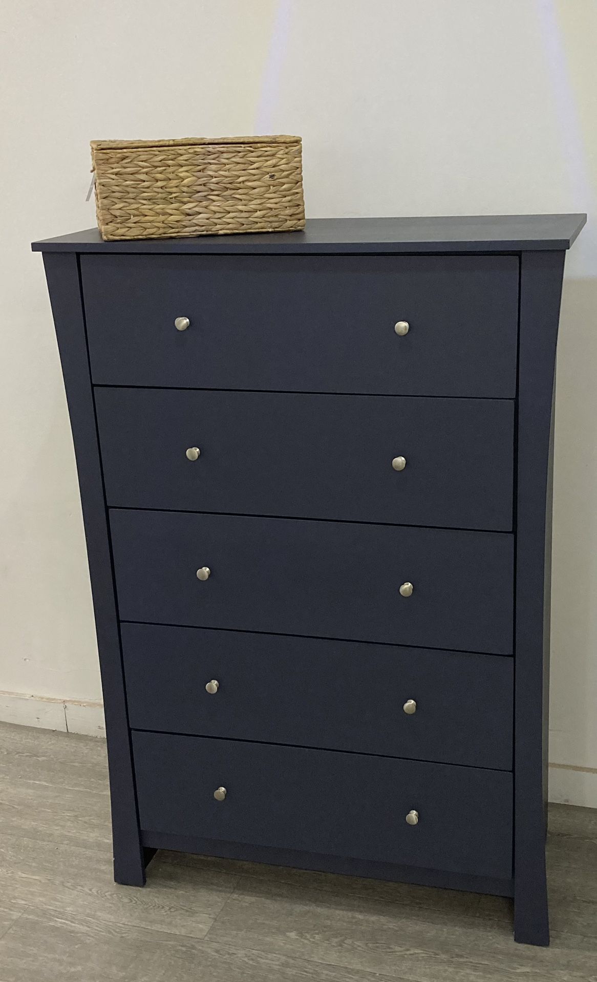 Charcoal Blue Dresser Set