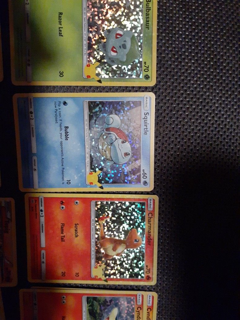 Pokemon Cards 25 Anniversary!!!* Full Complete Set*With 26 Holos