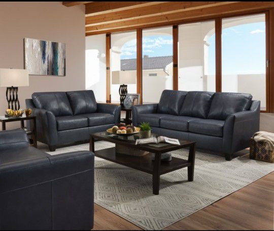 Brand New.! 2pc Leather Living Room Set 😍/take it home With$39down/hablamos Español Y Ofrecemos Financiamiento 🙋 