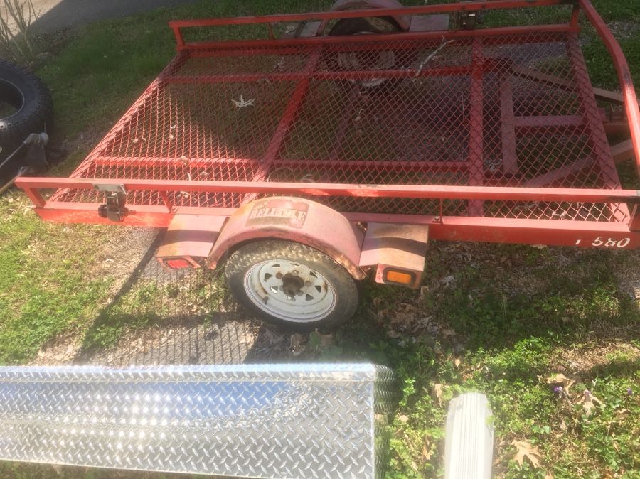Trailer full tilting 5x8