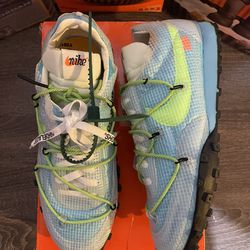 NIKE off white waffle racer vivid sky OFF-WHITE WAFFLE “VIVID SKY” for Sale in Kent, WA - OfferUp