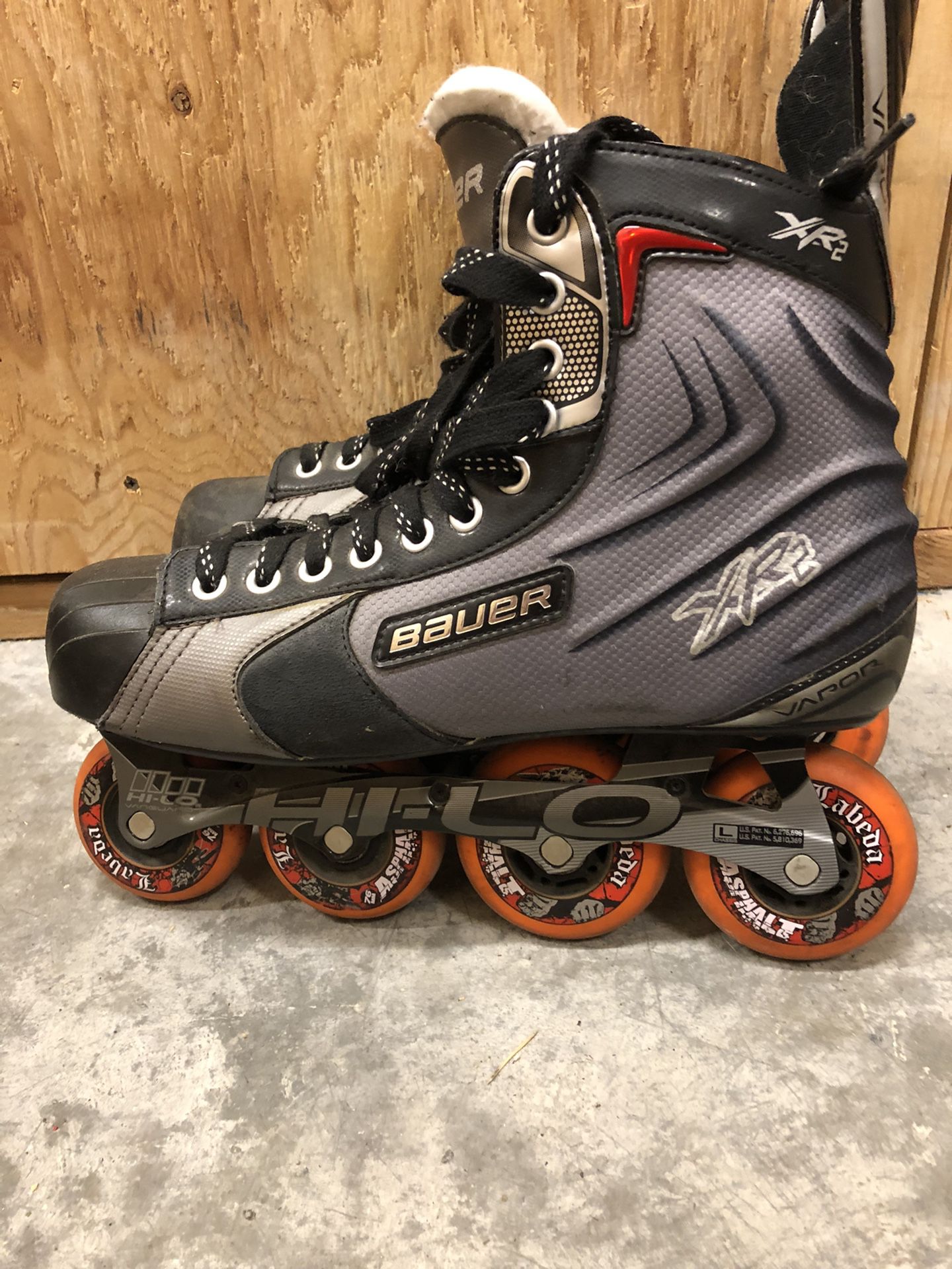 Bauer XR2 Hockey Roller Skates Size 11r