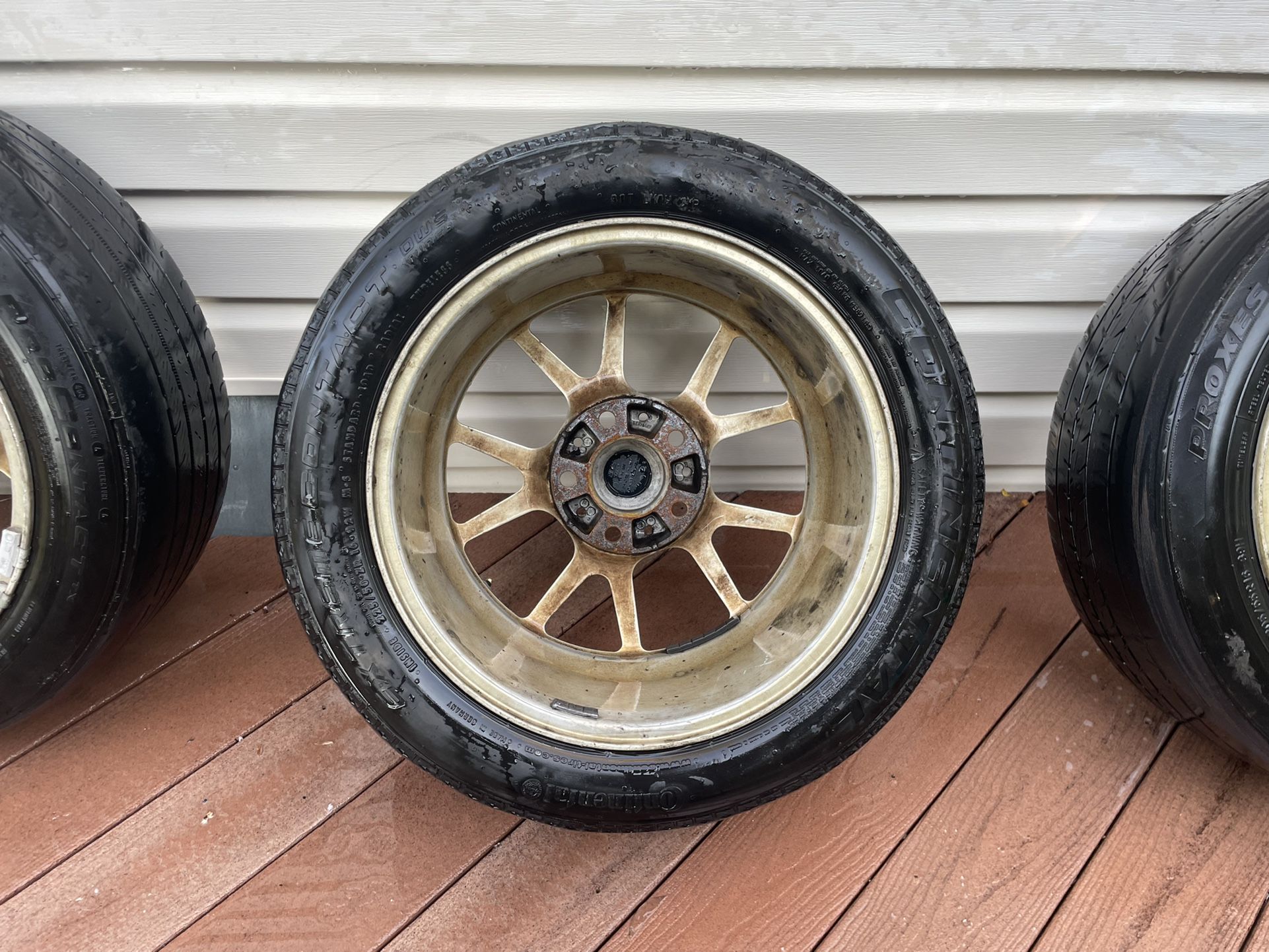 BBS RK 16” X 8 Set Of 4 w/Tires
