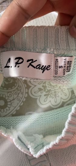 Womens Vintage L.P. Kaye Sweater Vest Thumbnail