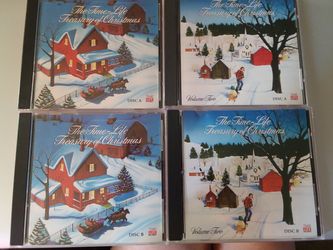 time life treasury of christmas 4 cd set