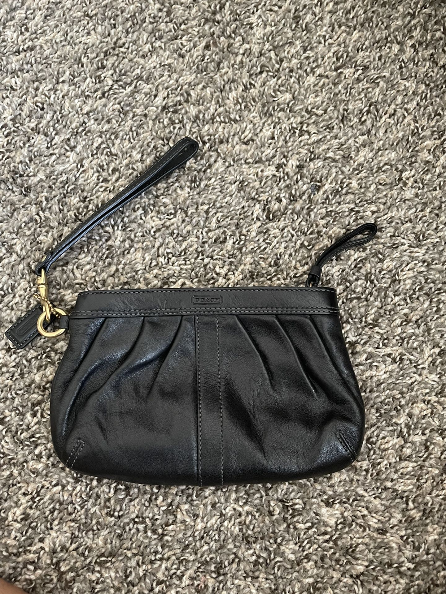 Black Coach Wallet Small