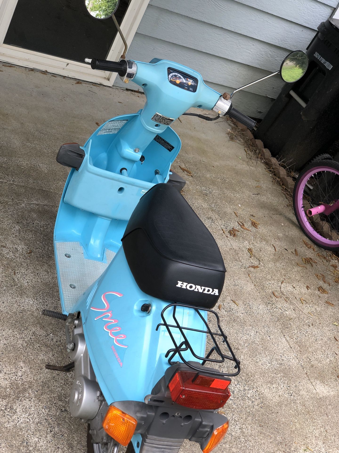 1987 Honda Spree NQ50 Kriti Blue for Sale in Seattle, WA OfferUp