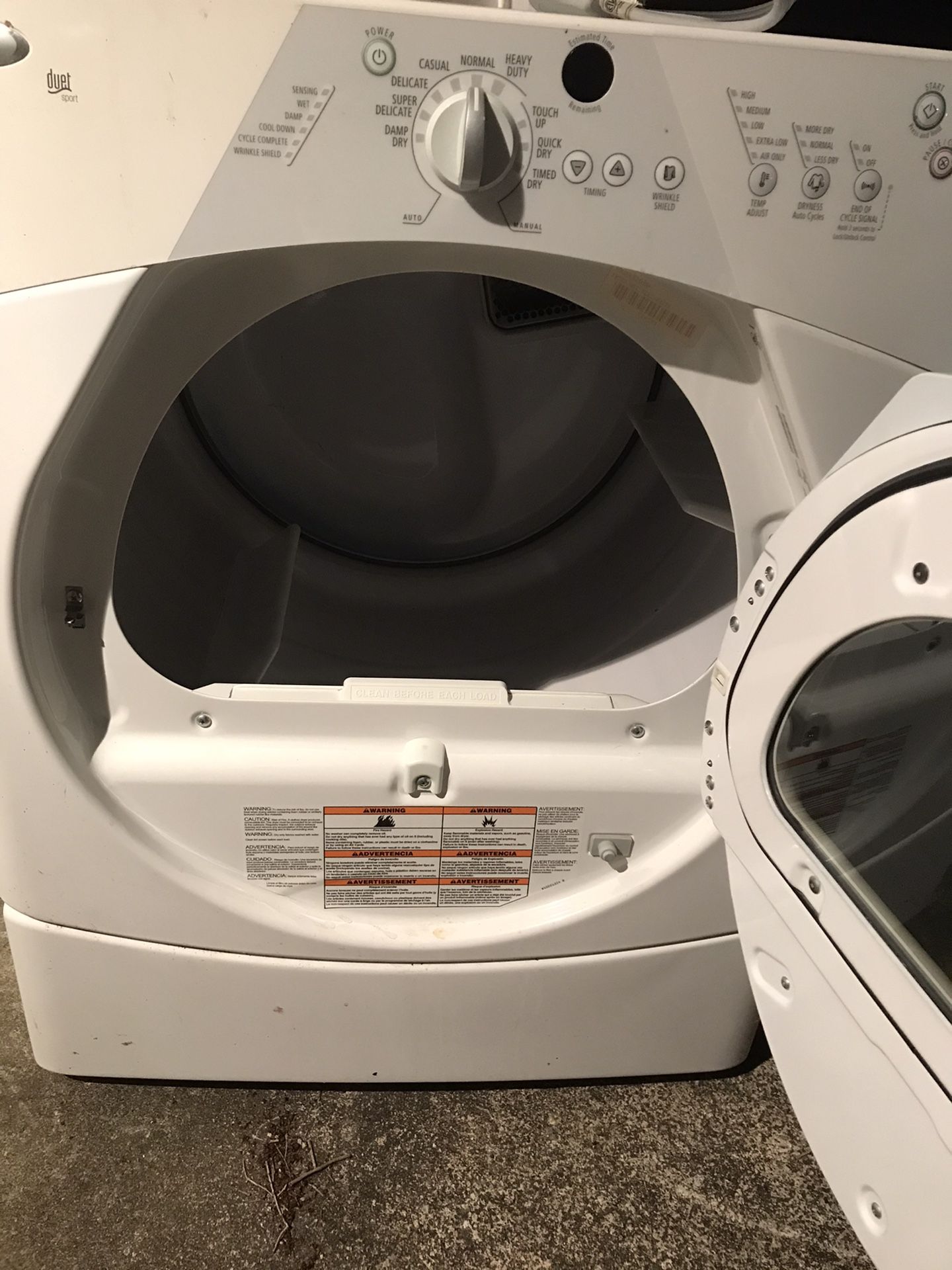 Dryer-whirlpool Electric