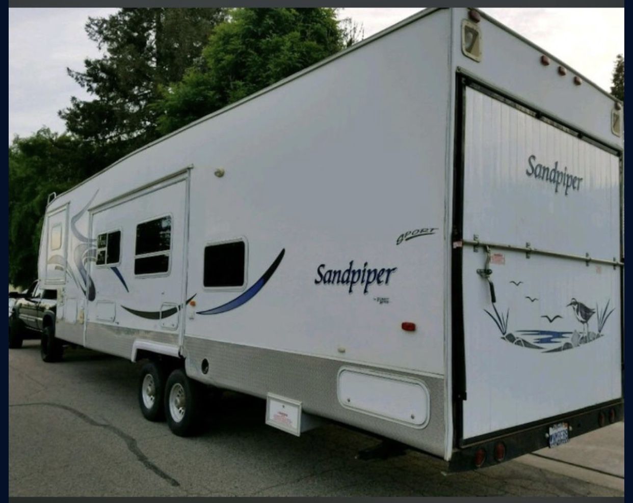 RV Toy Hauler With Separate Garage $13k