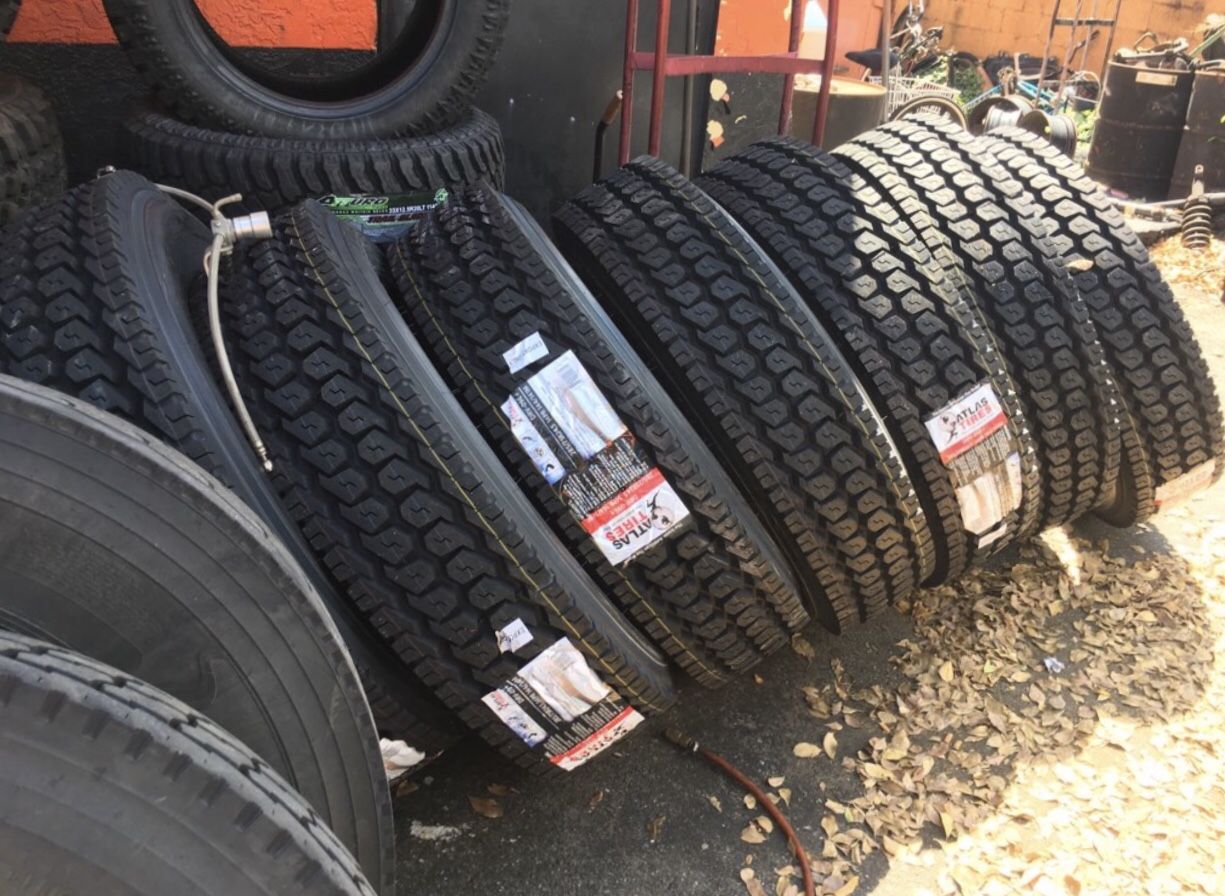 Road side tire service commercial farm agriculture bobcat forklift loader tires