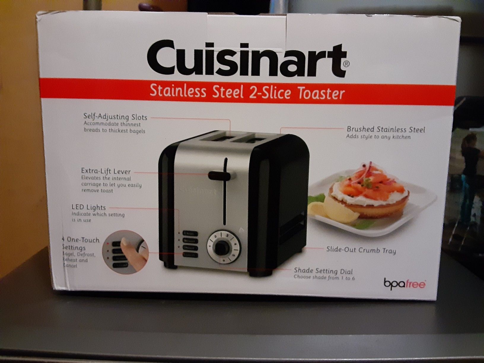 Cuisinart 2 slice toaster