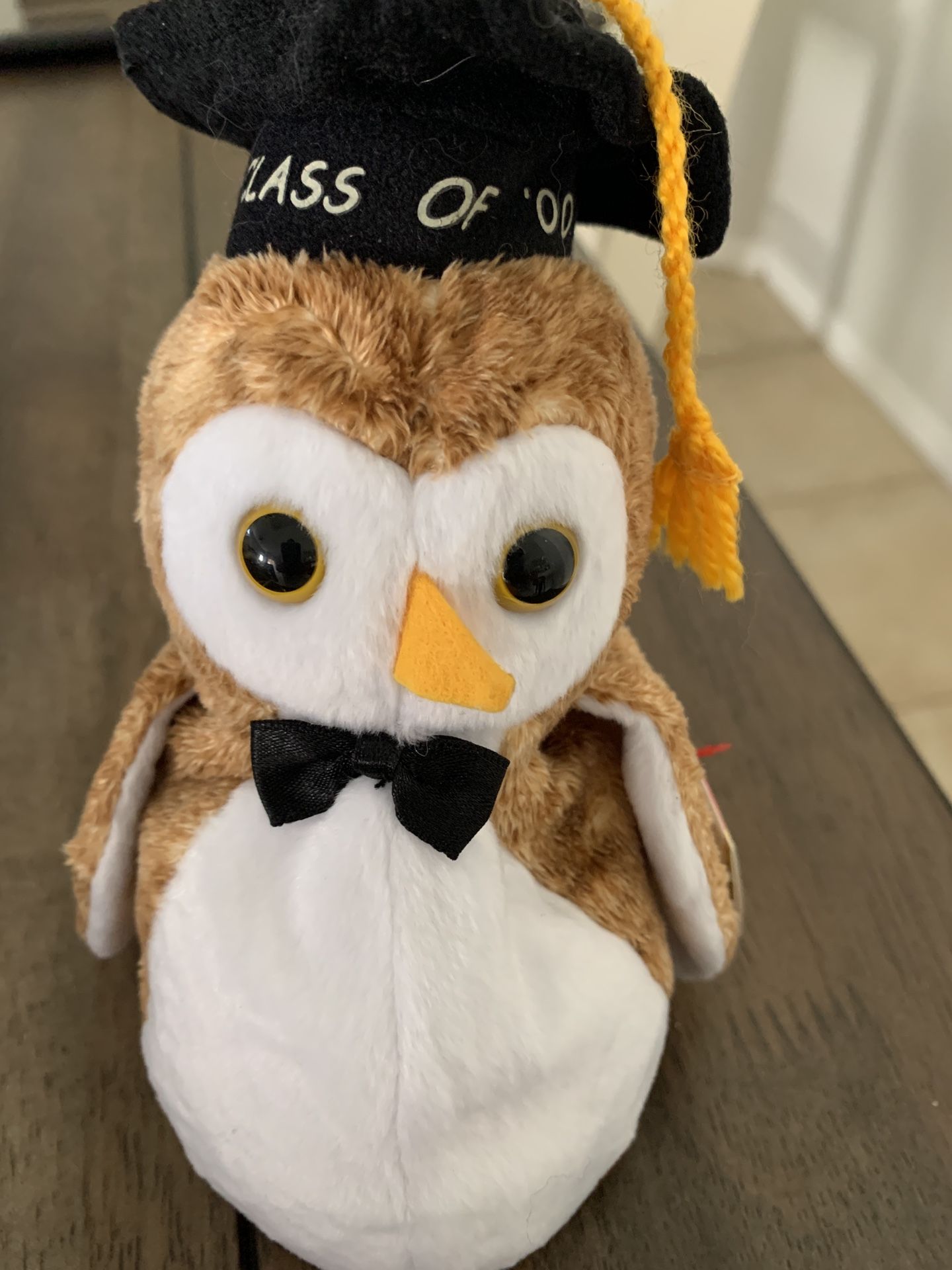 Ty Beanie Baby Owl 2000