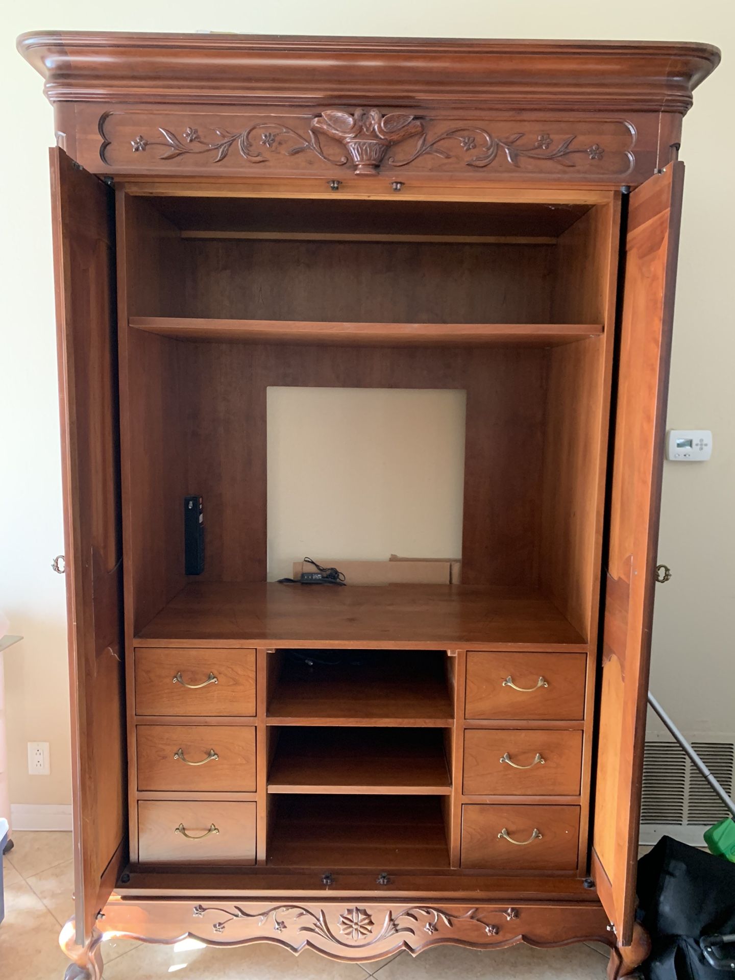 Century Armoire Cabinet