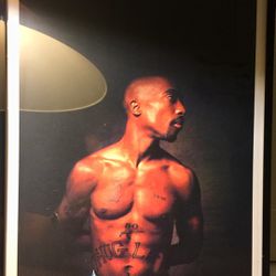 Tupac Print And Poster In Glass Frame Thumbnail