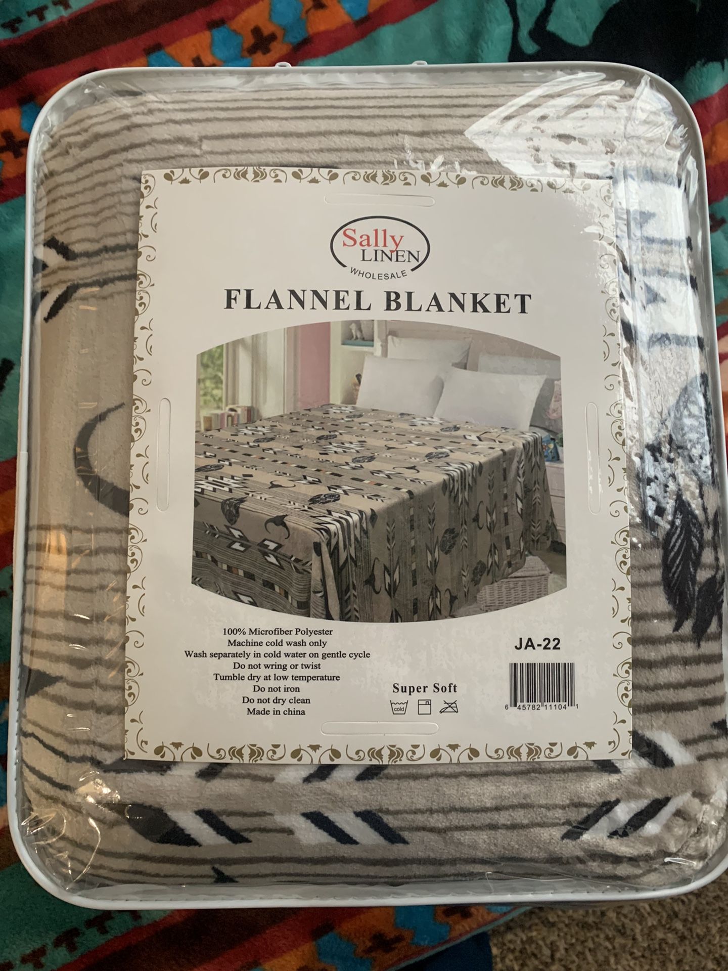 Southwestern Flannel Blanket