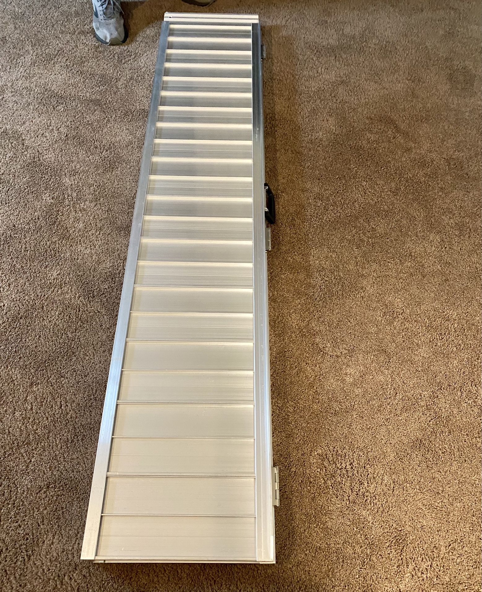 6’ L Silver Spring Aluminum Single - Fold Wheelchair Ramp - 600 lb. Capacity