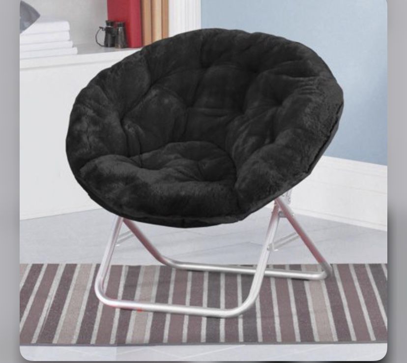 Mainstays Large Super Soft Microsuede 30" Saucer Chair, 
