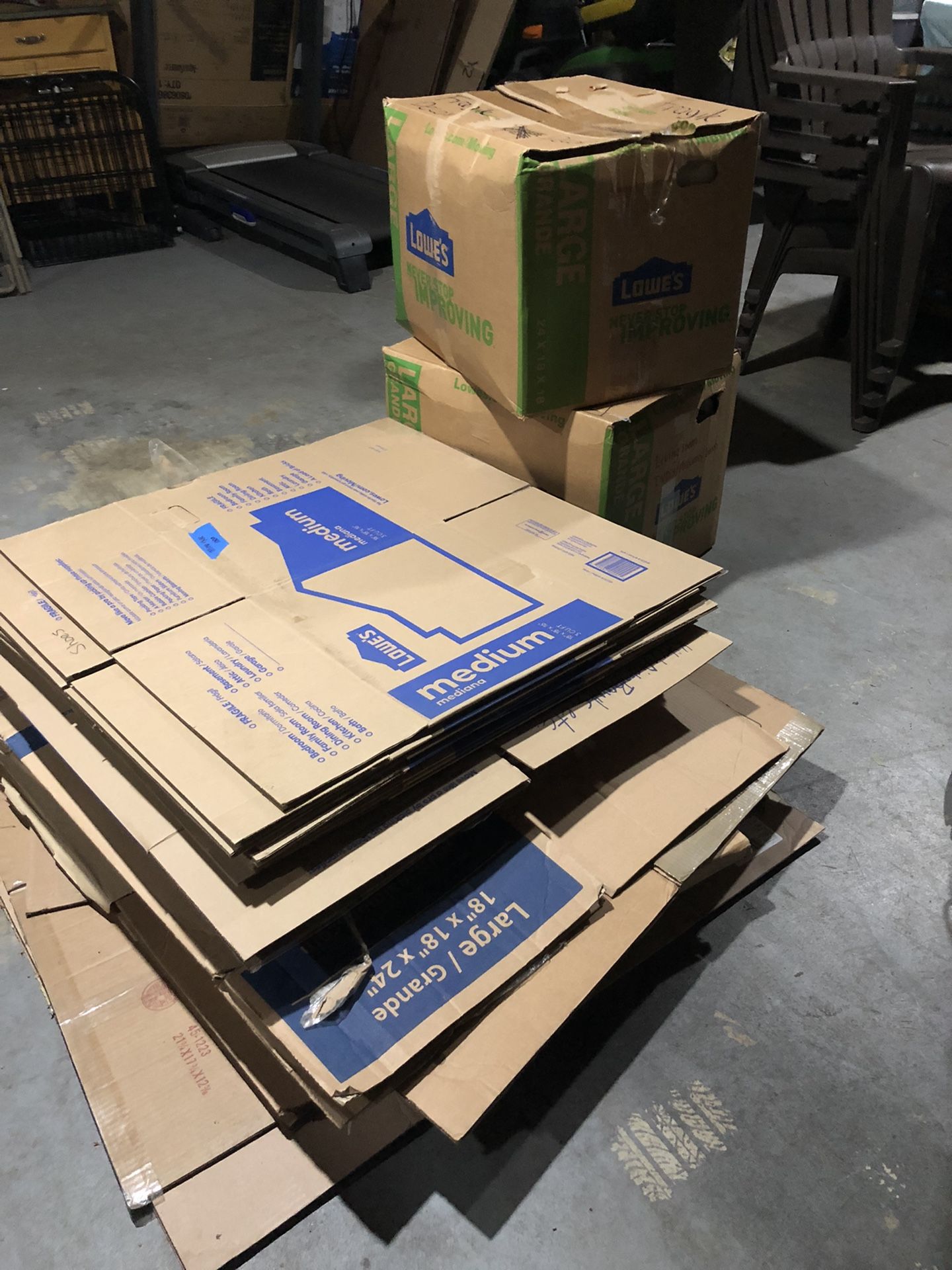 Free Mixing Boxes & Packing Material