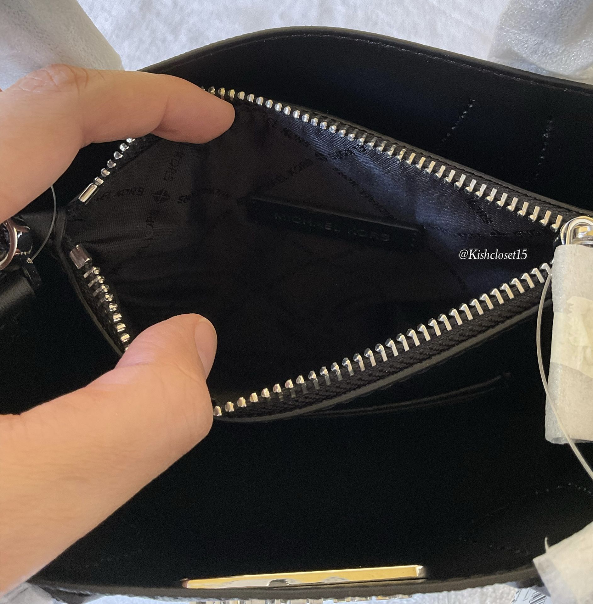 NWT AUTHENTIC Michael Kors Mercer Medium Messenger Crossbody
