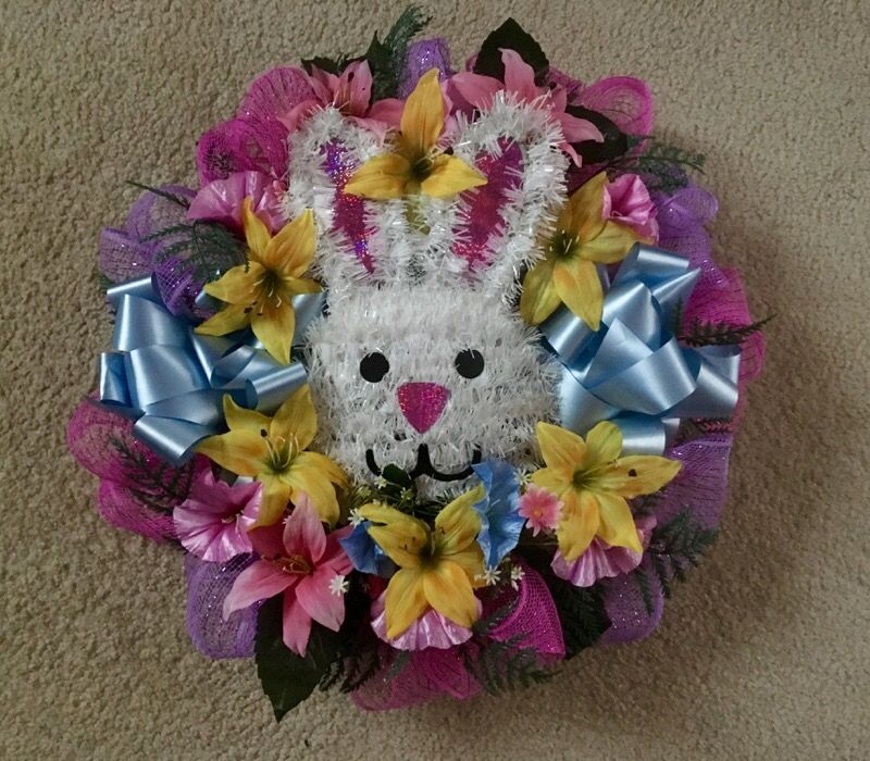 Easter Bunny wreath