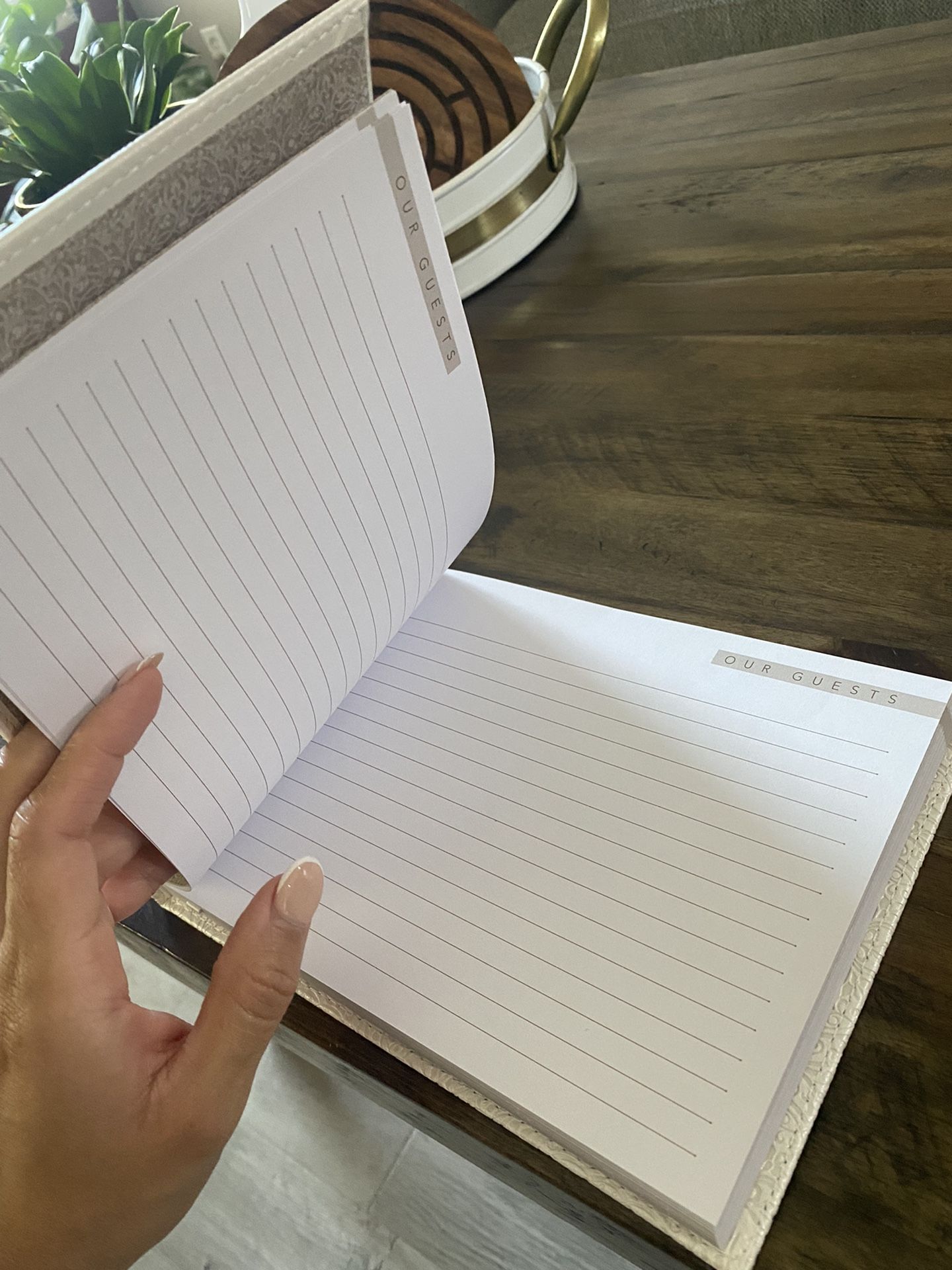 $12 Wedding Guest Book- Brand New