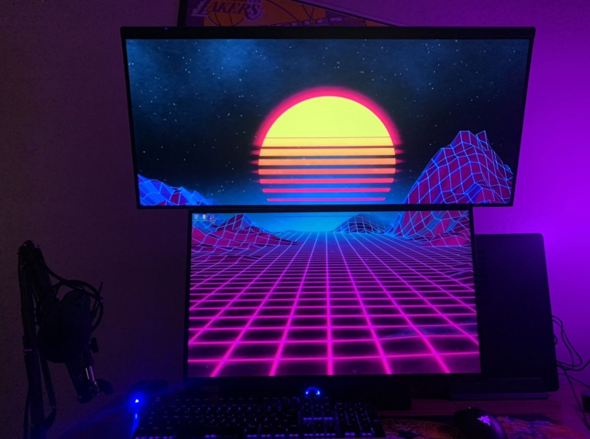 VIVO Dual Monitor Stand (STAND-V002T)