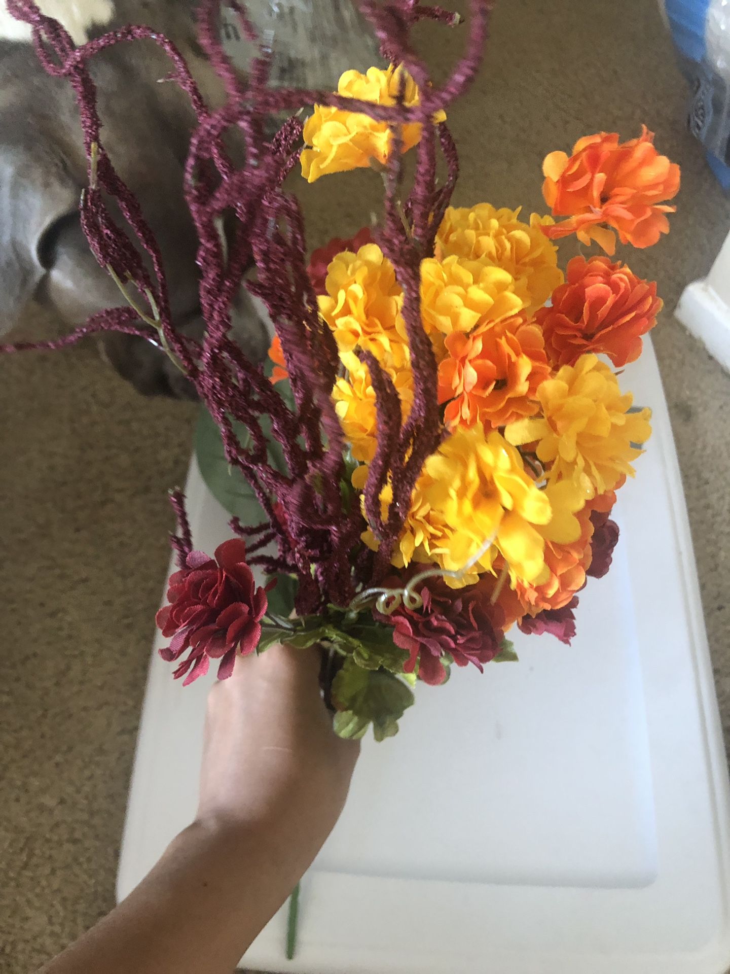 False decoration flowers