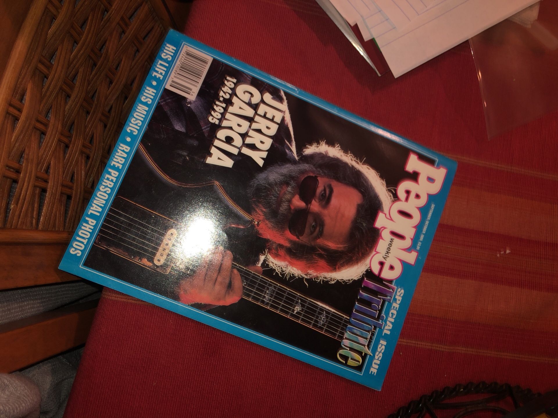 Brand new peoples magazine of jerry Garcia collection for 20$ brand new and worth a lot
