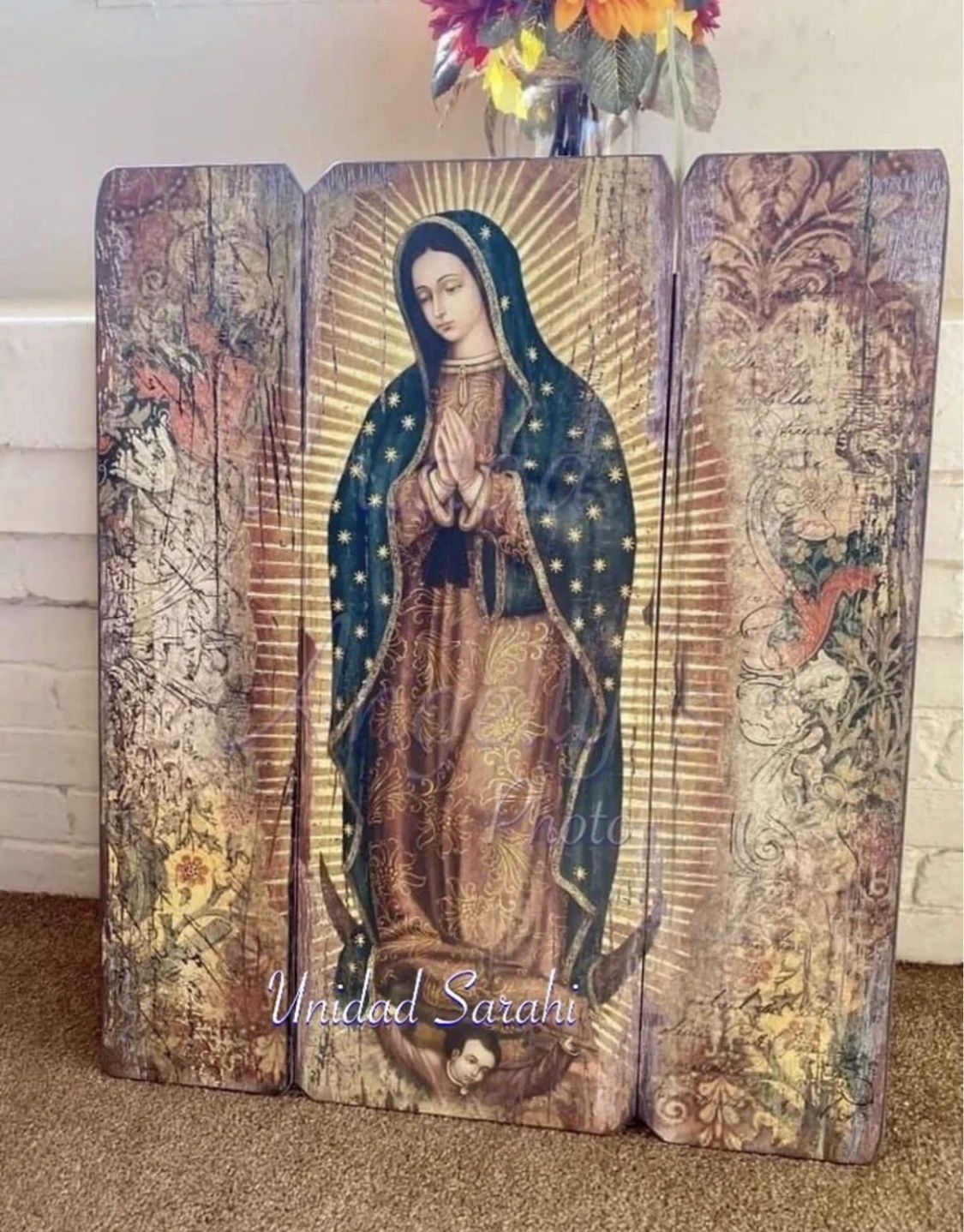 Home Interiors Lady Of Guadalupe Frame