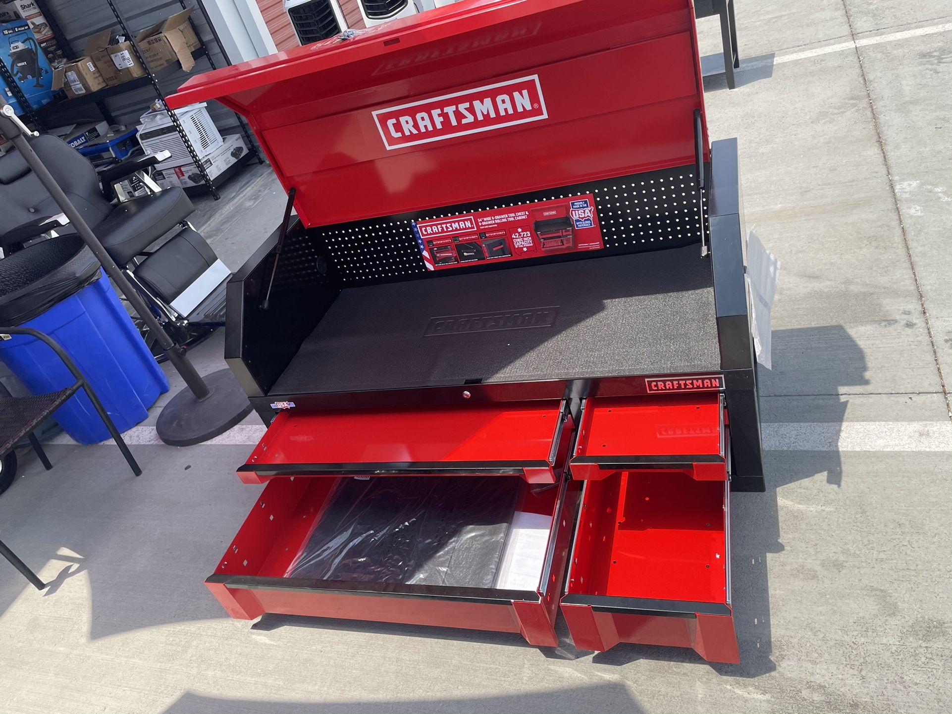Me Llegó Esta Caja De Herramienta Craftsman Profesional Nueba Con 2 Llaves Mide 54 Pulgadas Valley Premiere Storagecdetras Del Pollo Loco En El Ce