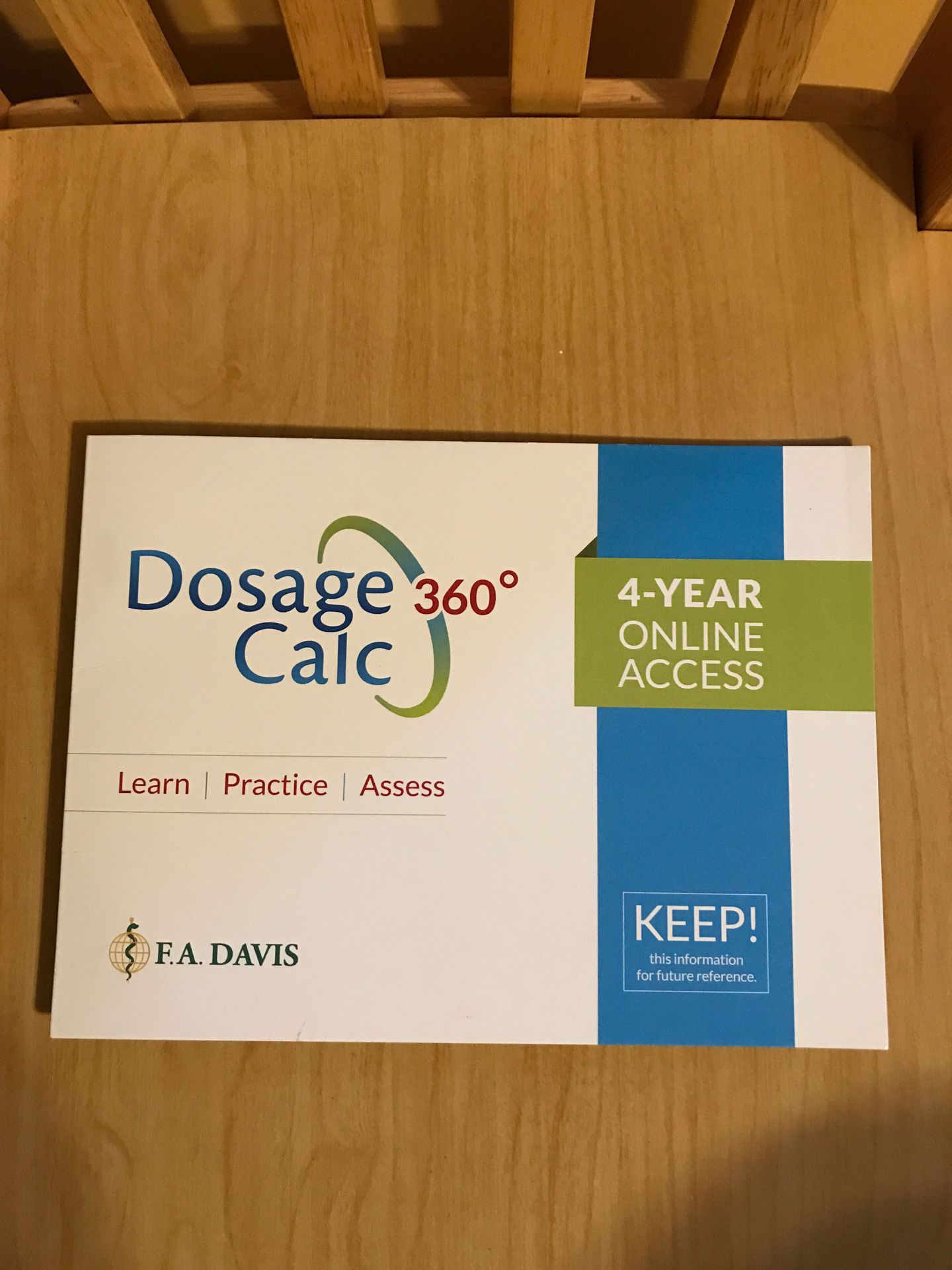 Dosage Calculator 360 - 4 year on line access