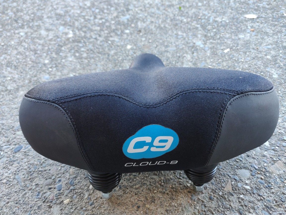 Cloud 9 C9 Bicycle Suspension Cruiser Saddle Gel Black