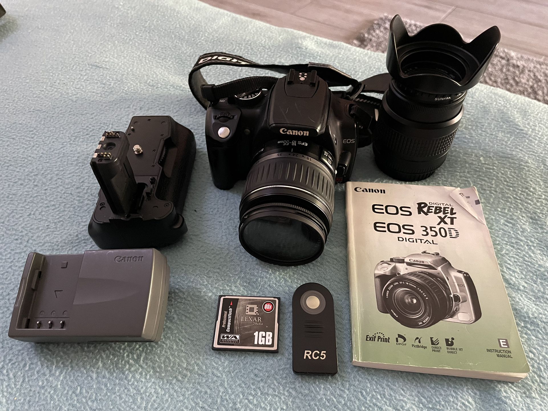 Canon EOS Rebel XT Full Kit
